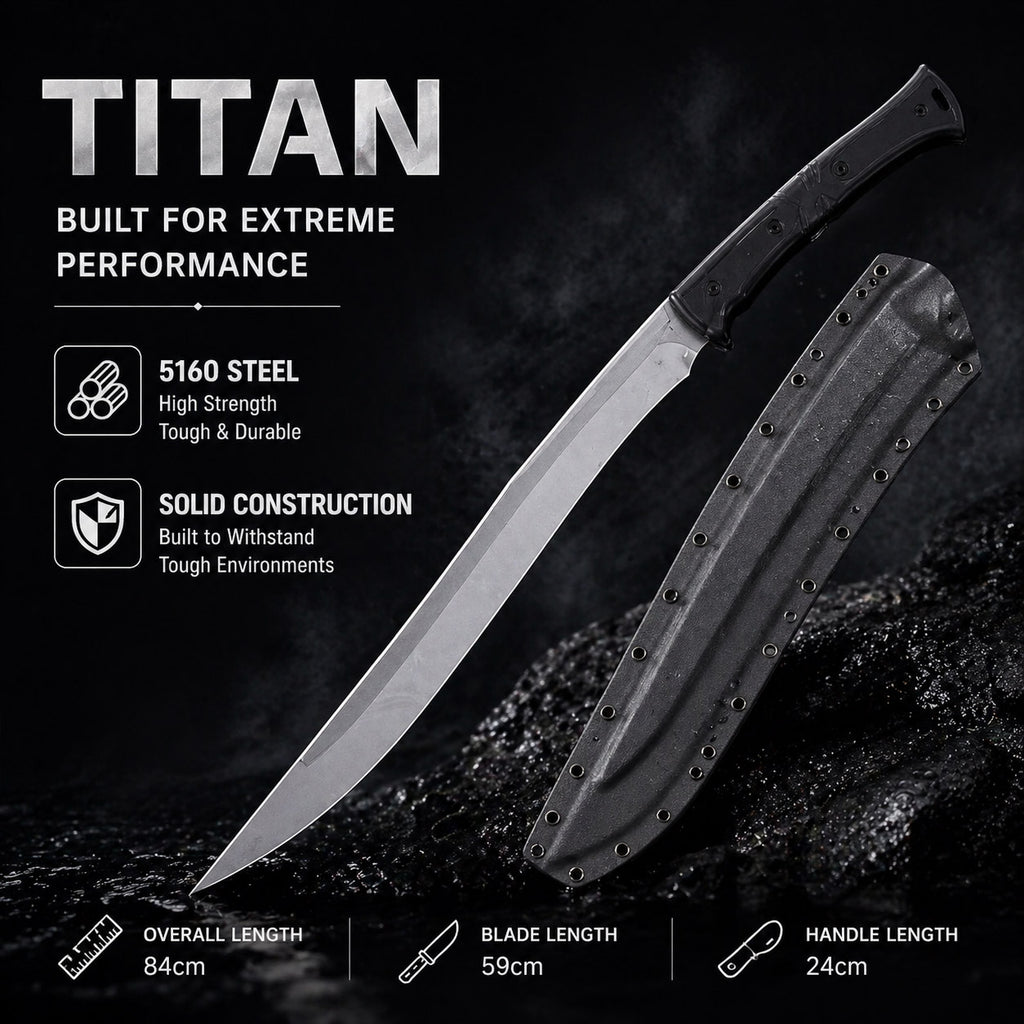 Lifeblade TITAN heavy-duty outdoor field tool with reinforced steel construction