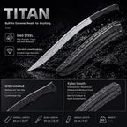 Lifeblade TITAN heavy-duty outdoor field tool with reinforced steel construction