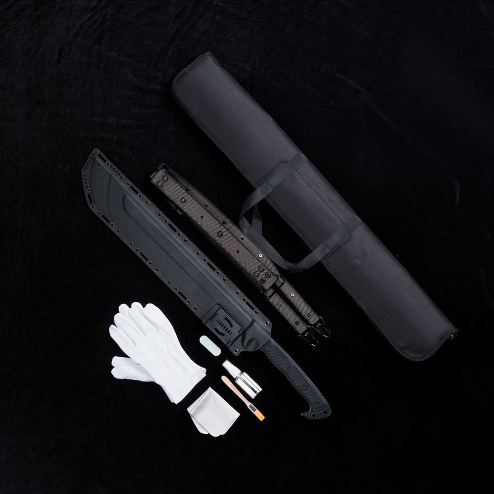 Lifeblade WARFORGE outdoor tool kit with 5160 high-carbon steel and G10 handle